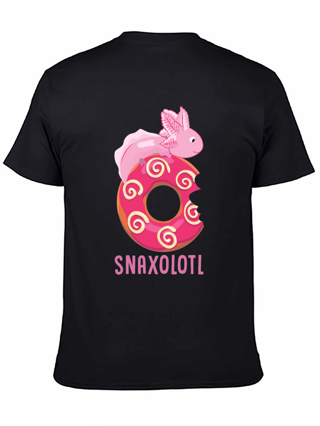 Snaxolotl Donut T-Shirt - Funny Axolotl Tee