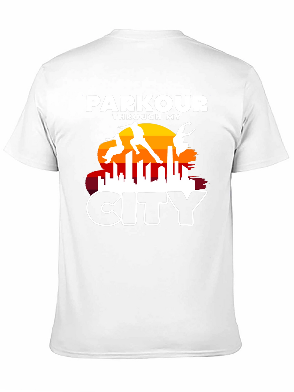 Parkour Through My City Graphic Tee