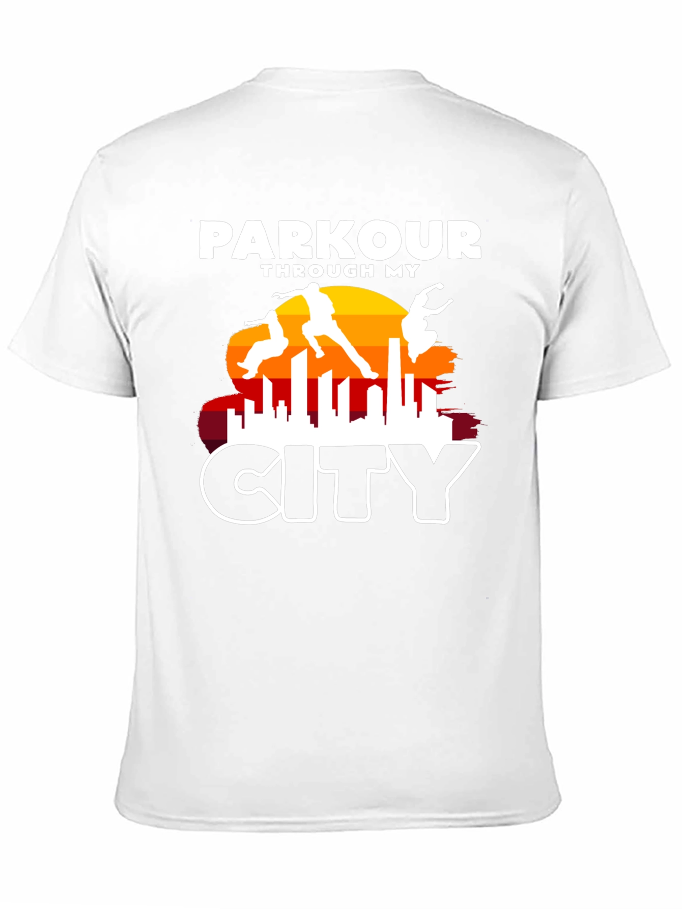 Parkour Through My City Graphic Tee