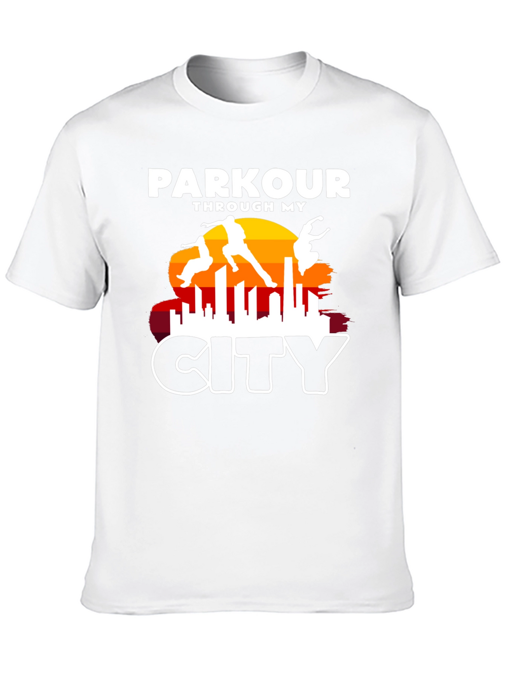 Parkour Through My City Graphic Tee