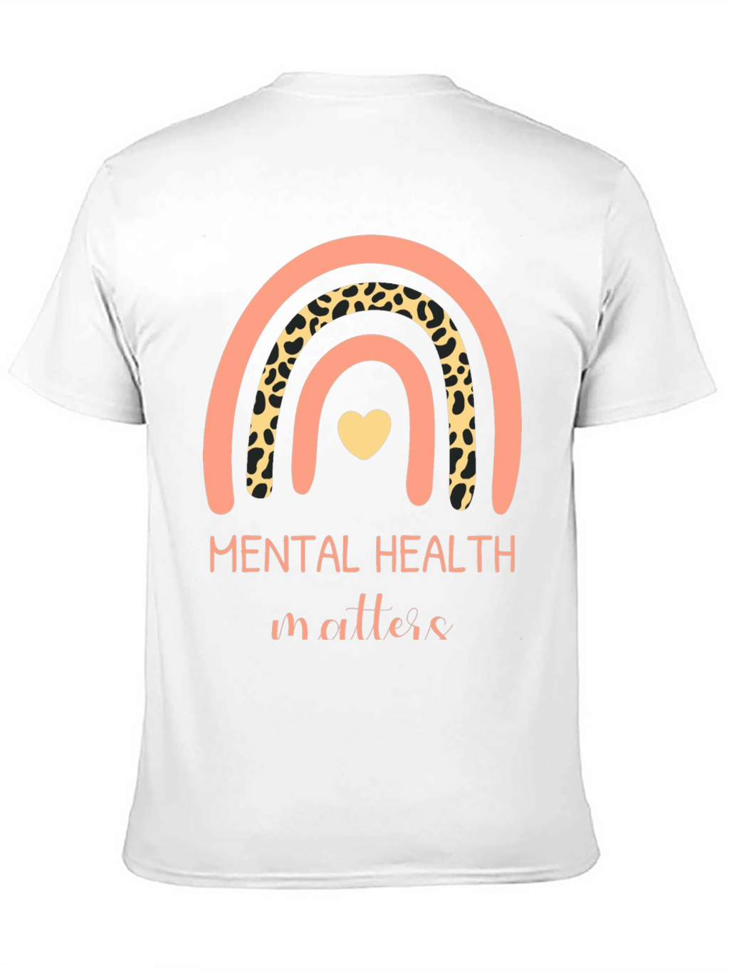 Mental Health Matters Rainbow Graphic Tee