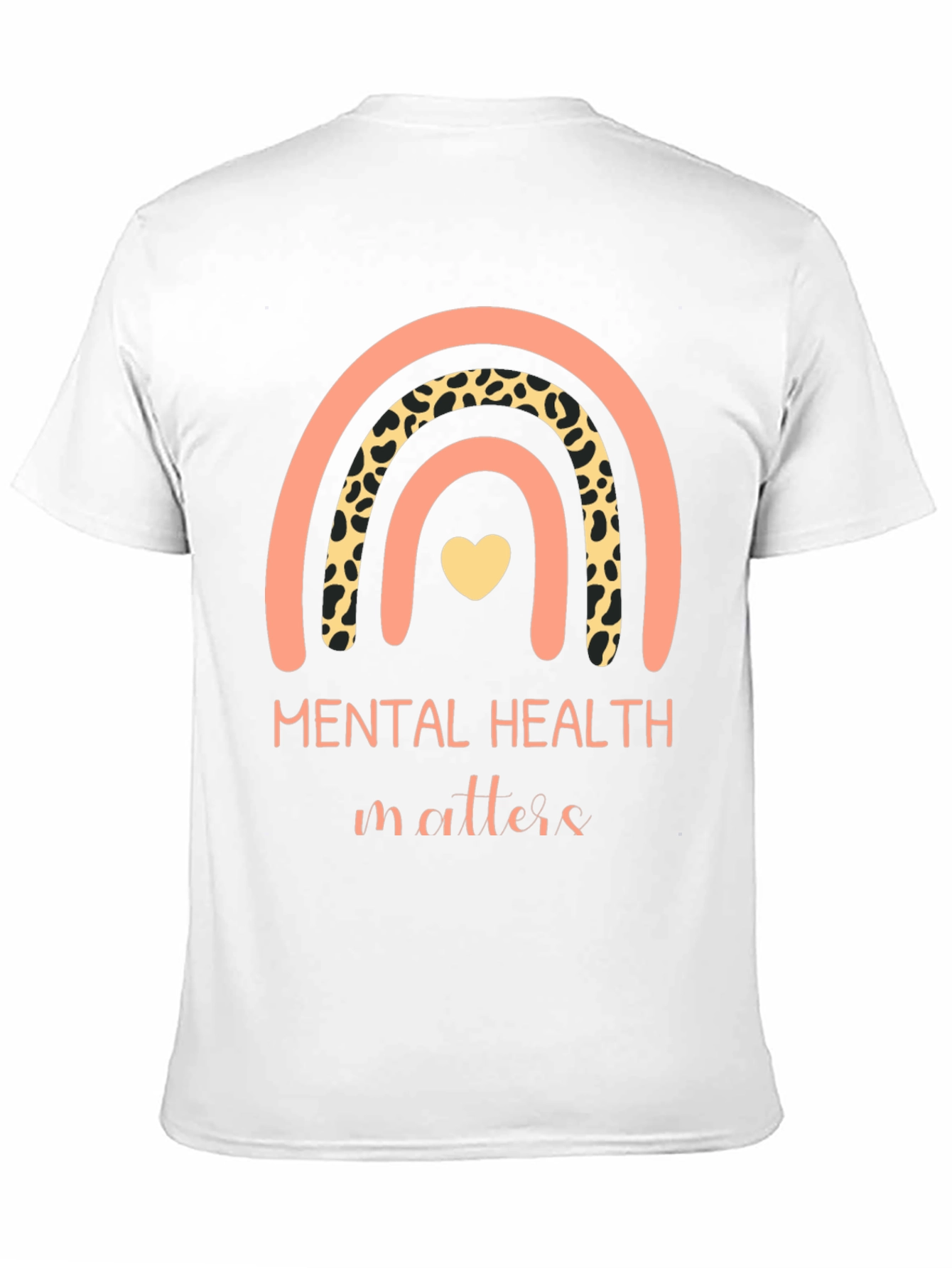 Mental Health Matters Rainbow Graphic Tee
