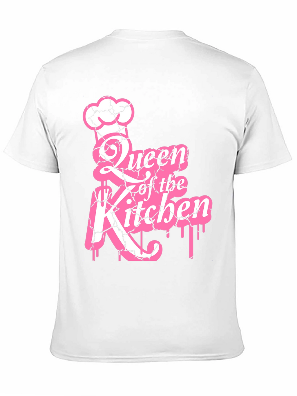 Queen of the Kitchen Graphic Tee - Black