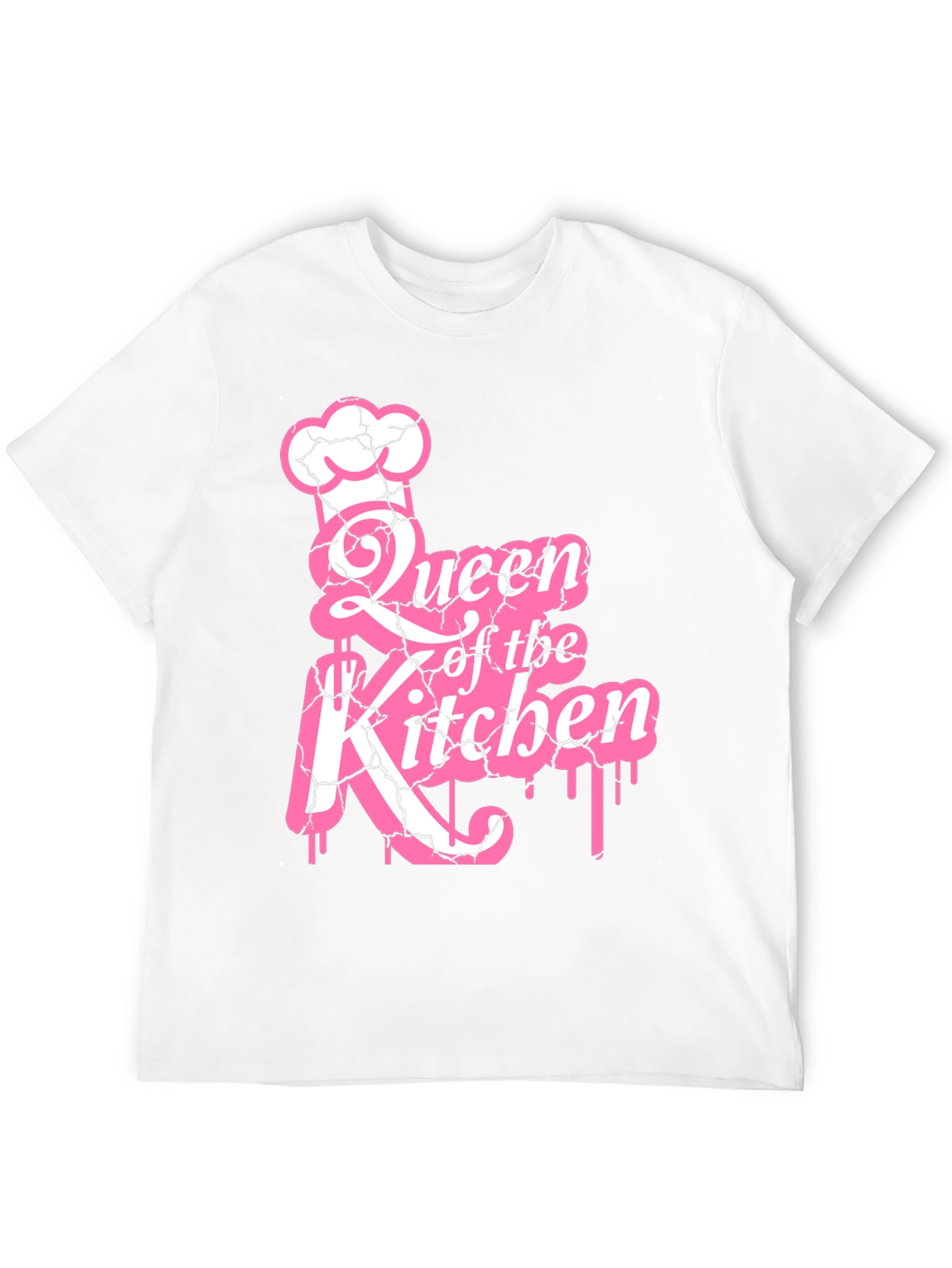 Queen of the Kitchen Graphic Tee - Black