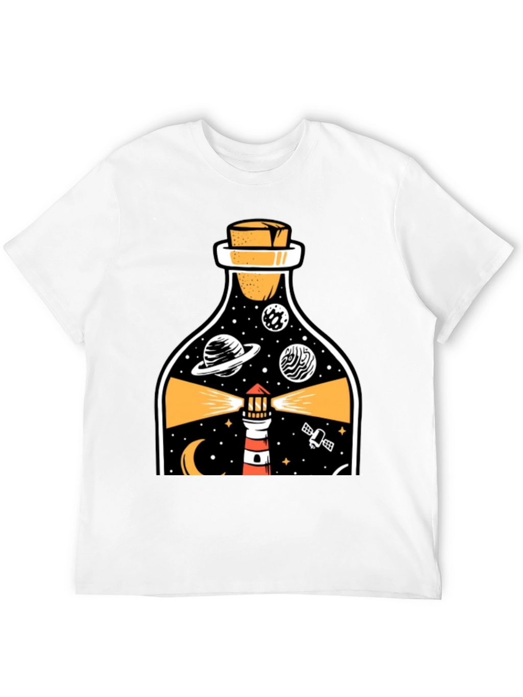 Lighthouse in a Bottle Graphic Tee