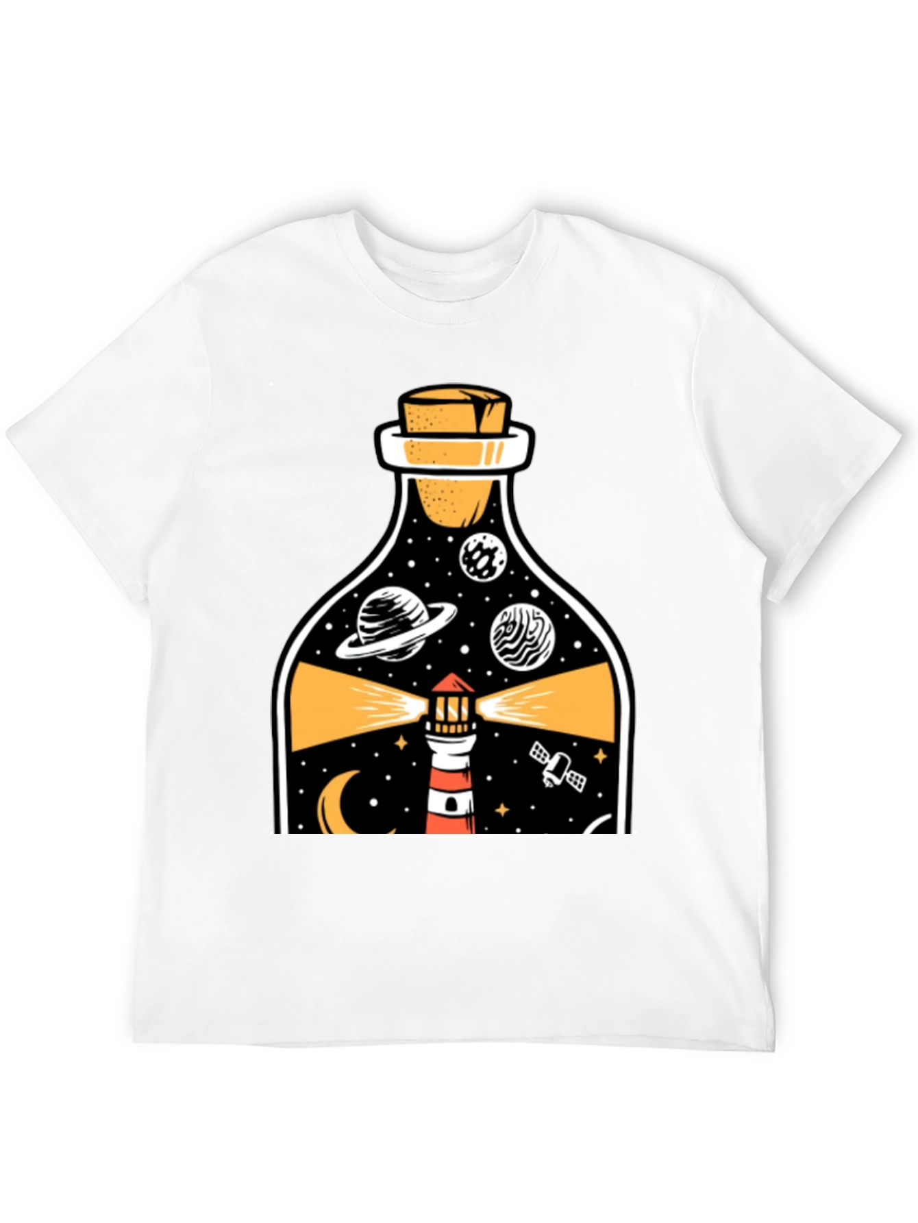 Lighthouse in a Bottle Graphic Tee