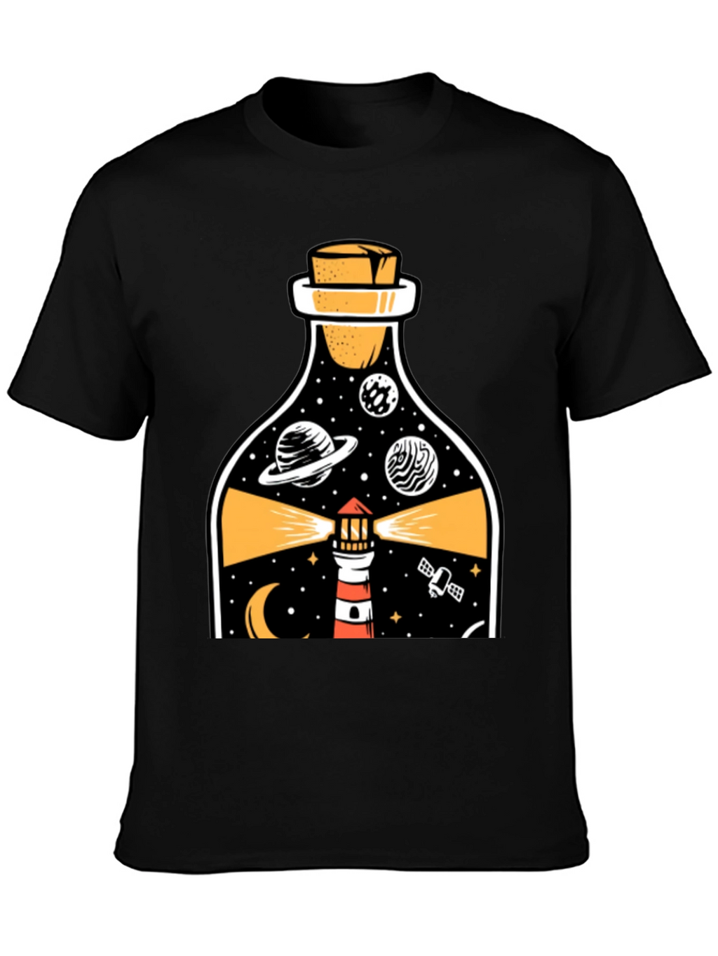 Lighthouse in a Bottle Graphic Tee