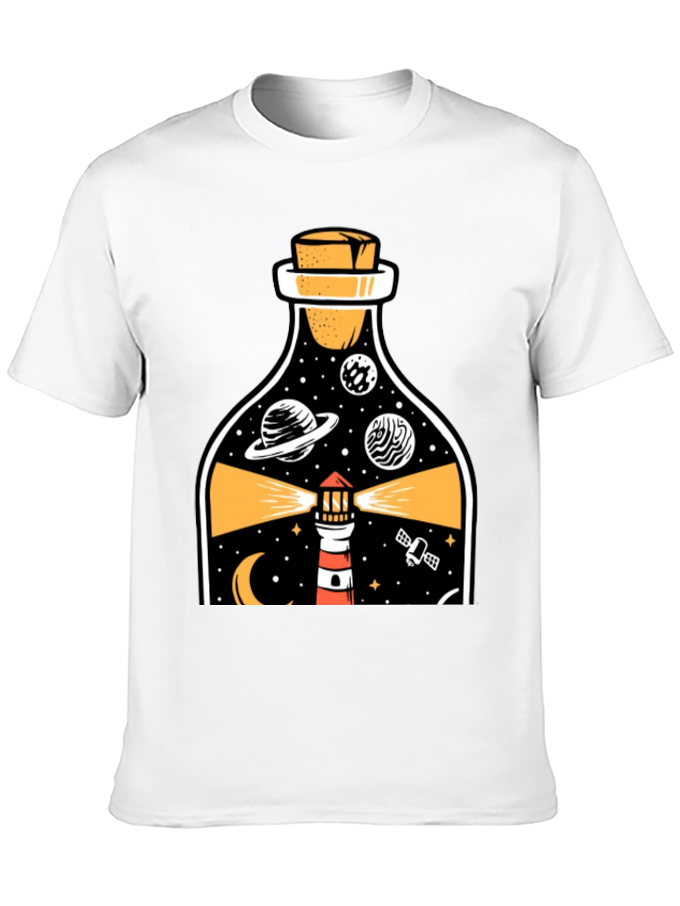 Lighthouse in a Bottle Graphic Tee