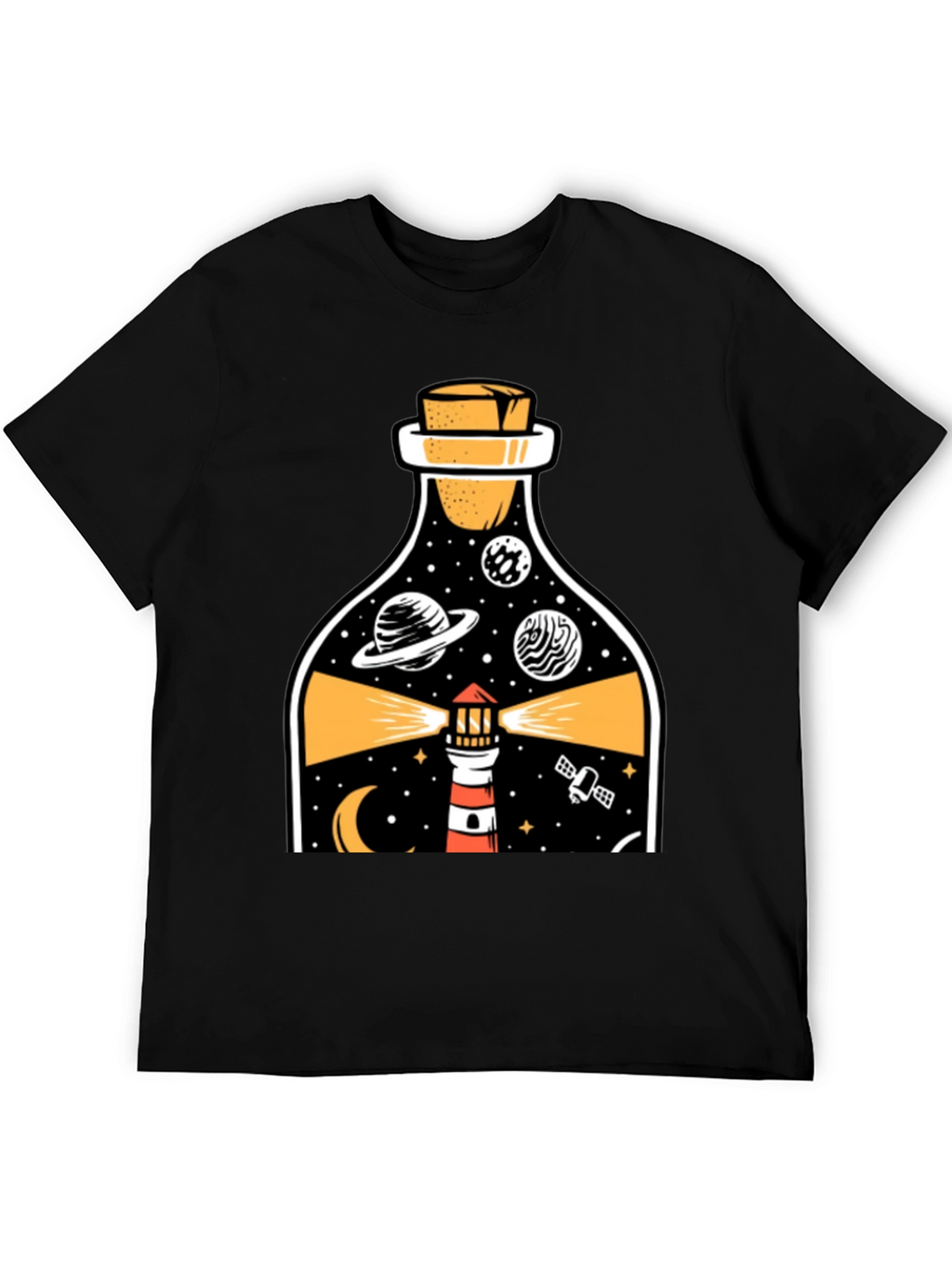 Lighthouse in a Bottle Graphic Tee