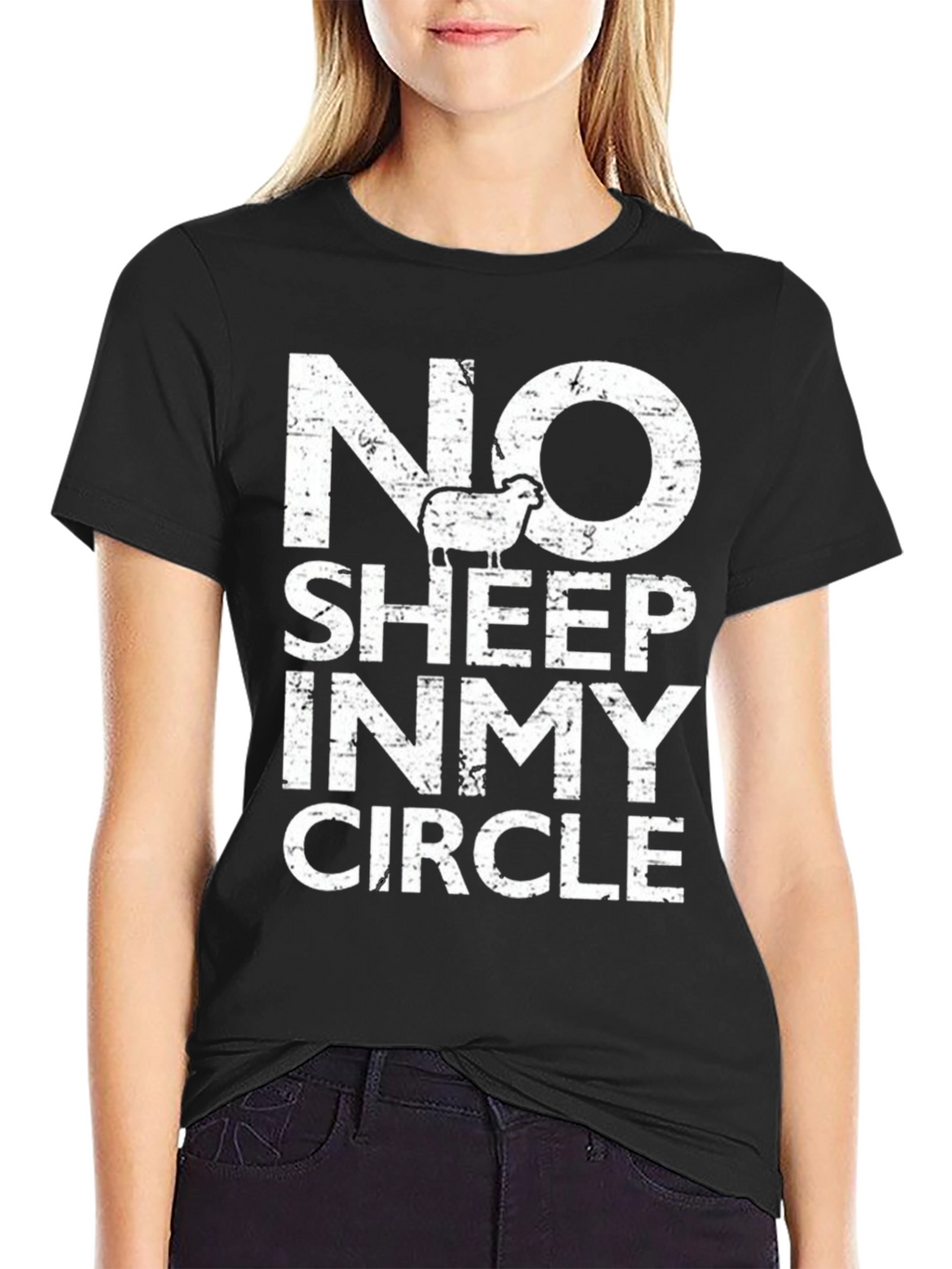 No Sheep In My Circle Graphic Tee