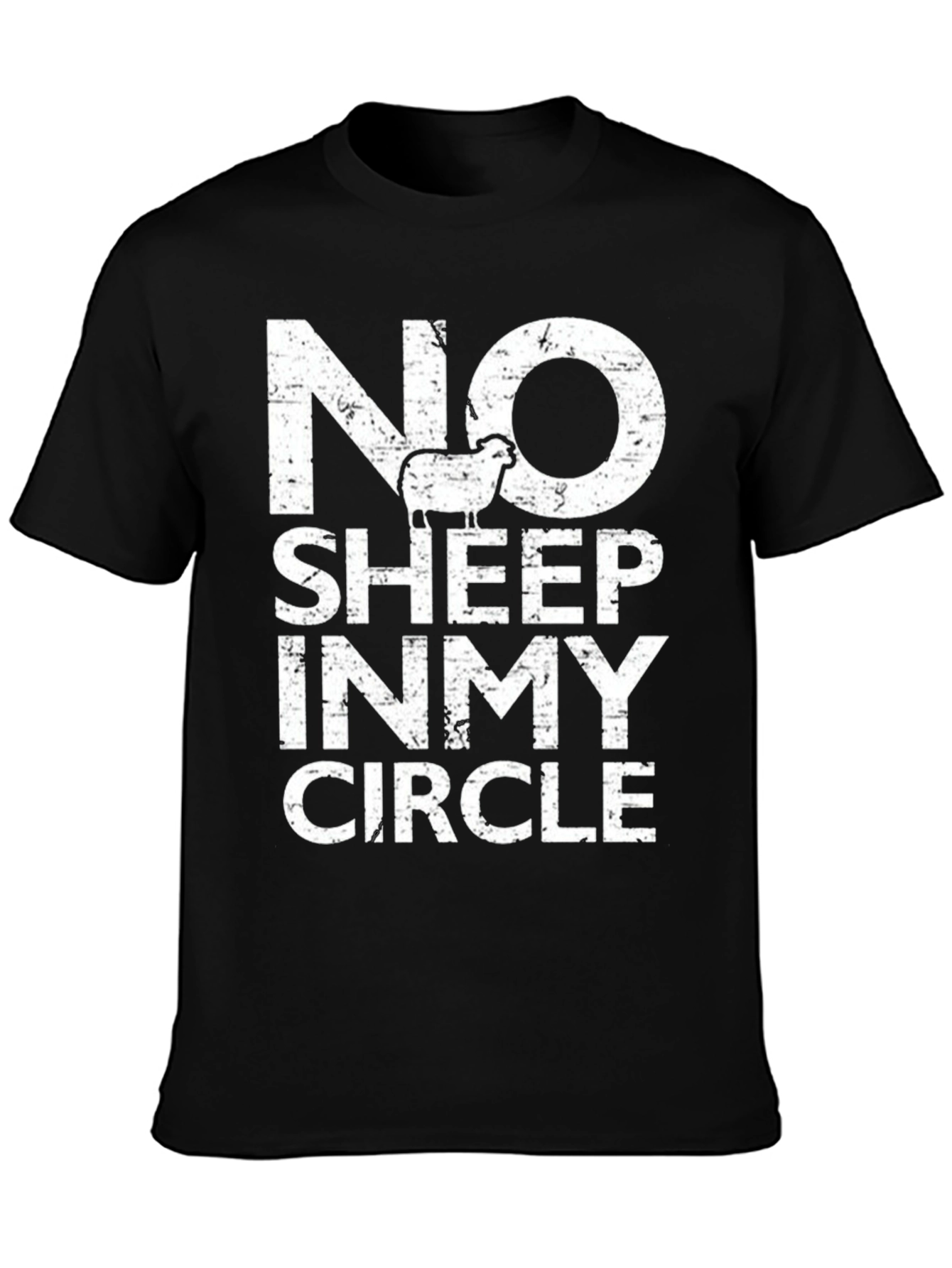 No Sheep In My Circle Graphic Tee