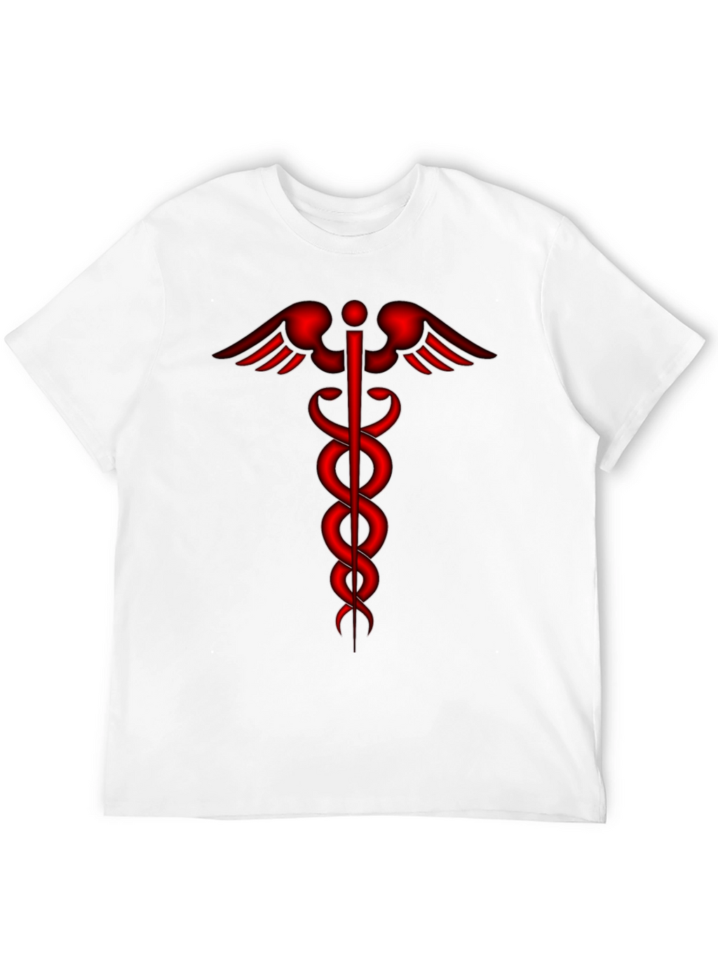 Medical Caduceus Symbol Graphic Tee