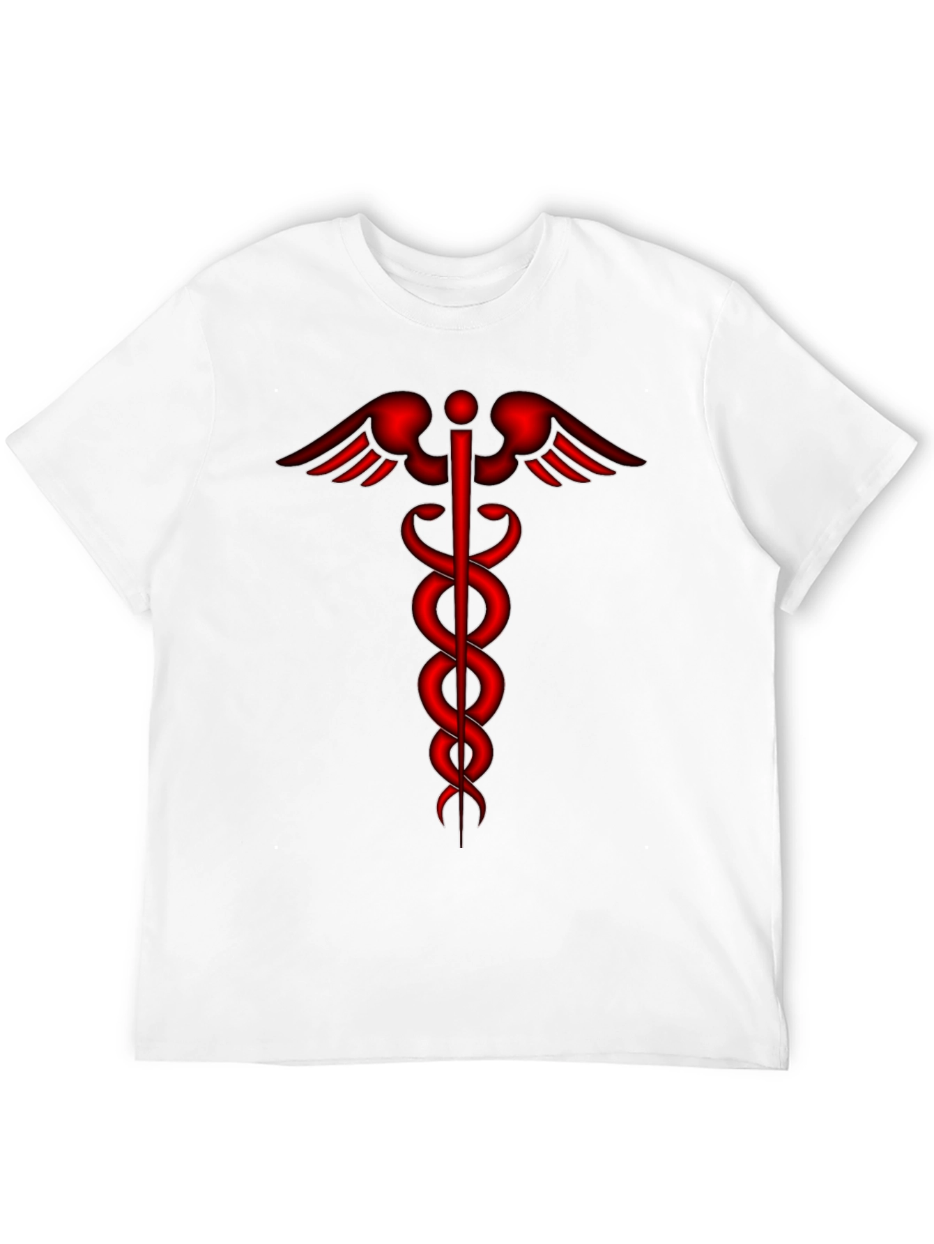 Medical Caduceus Symbol Graphic Tee
