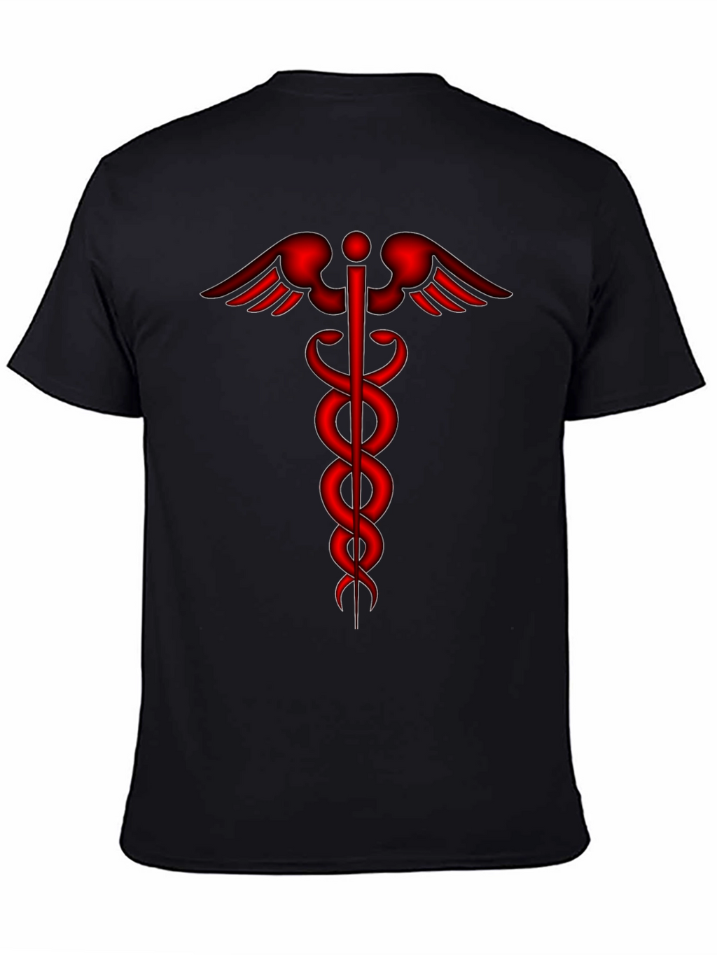 Medical Caduceus Symbol Graphic Tee