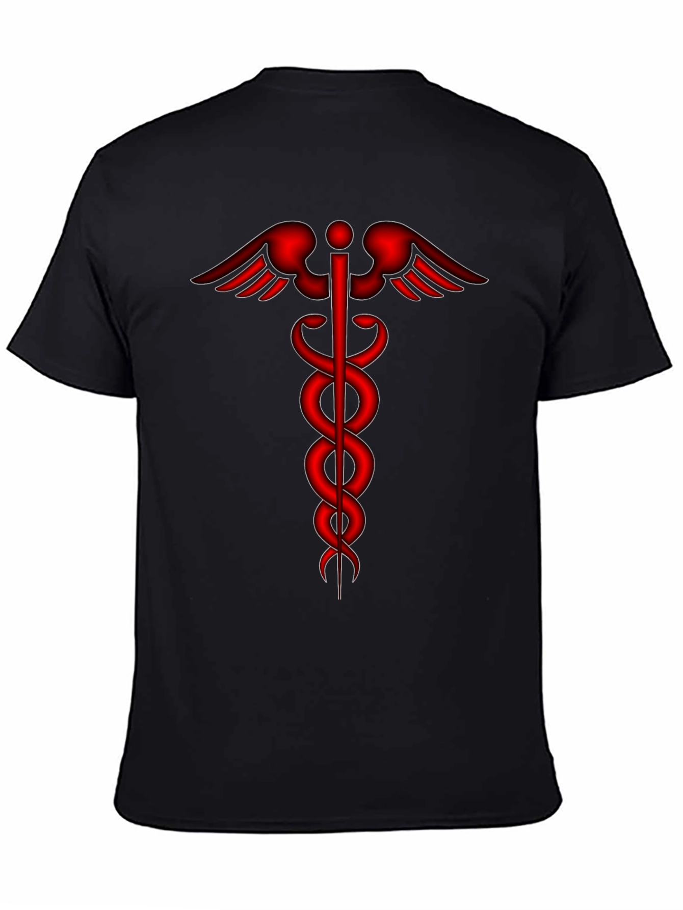 Medical Caduceus Symbol Graphic Tee