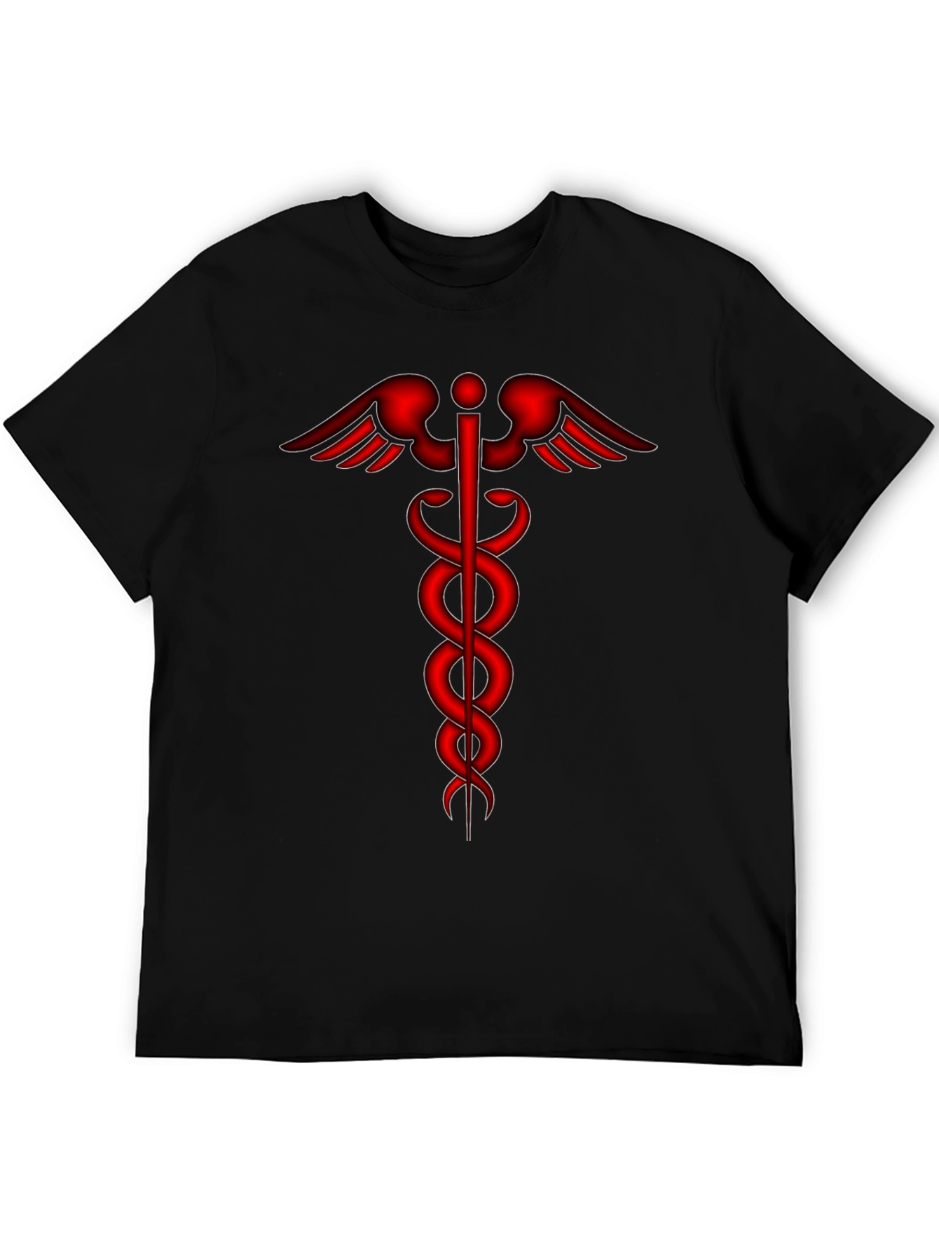 Medical Caduceus Symbol Graphic Tee