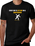 Leg Day Skateboard T-Shirt