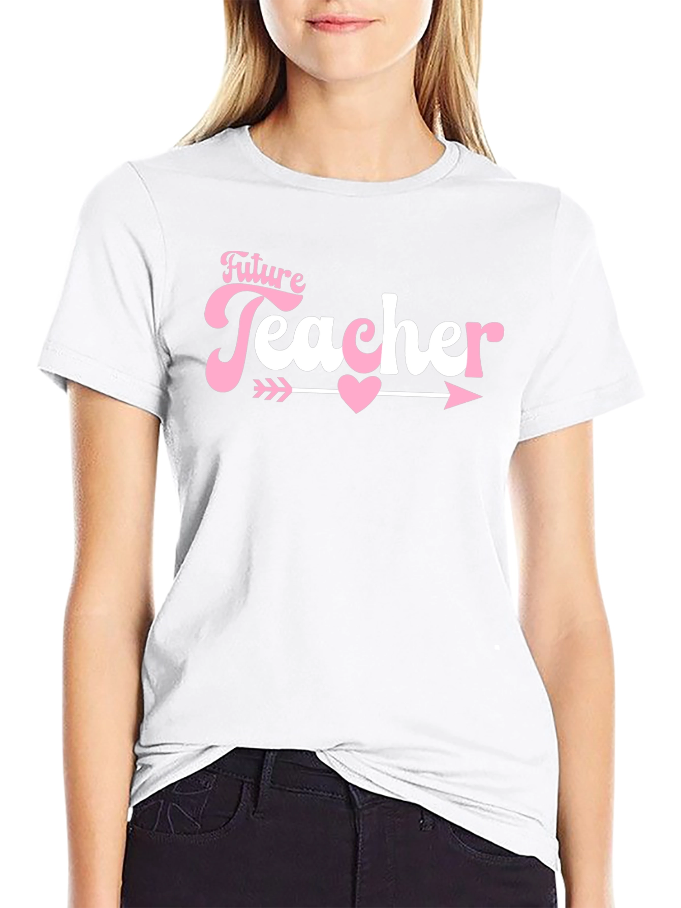 Future Teacher Graphic Tee - Cute Design!