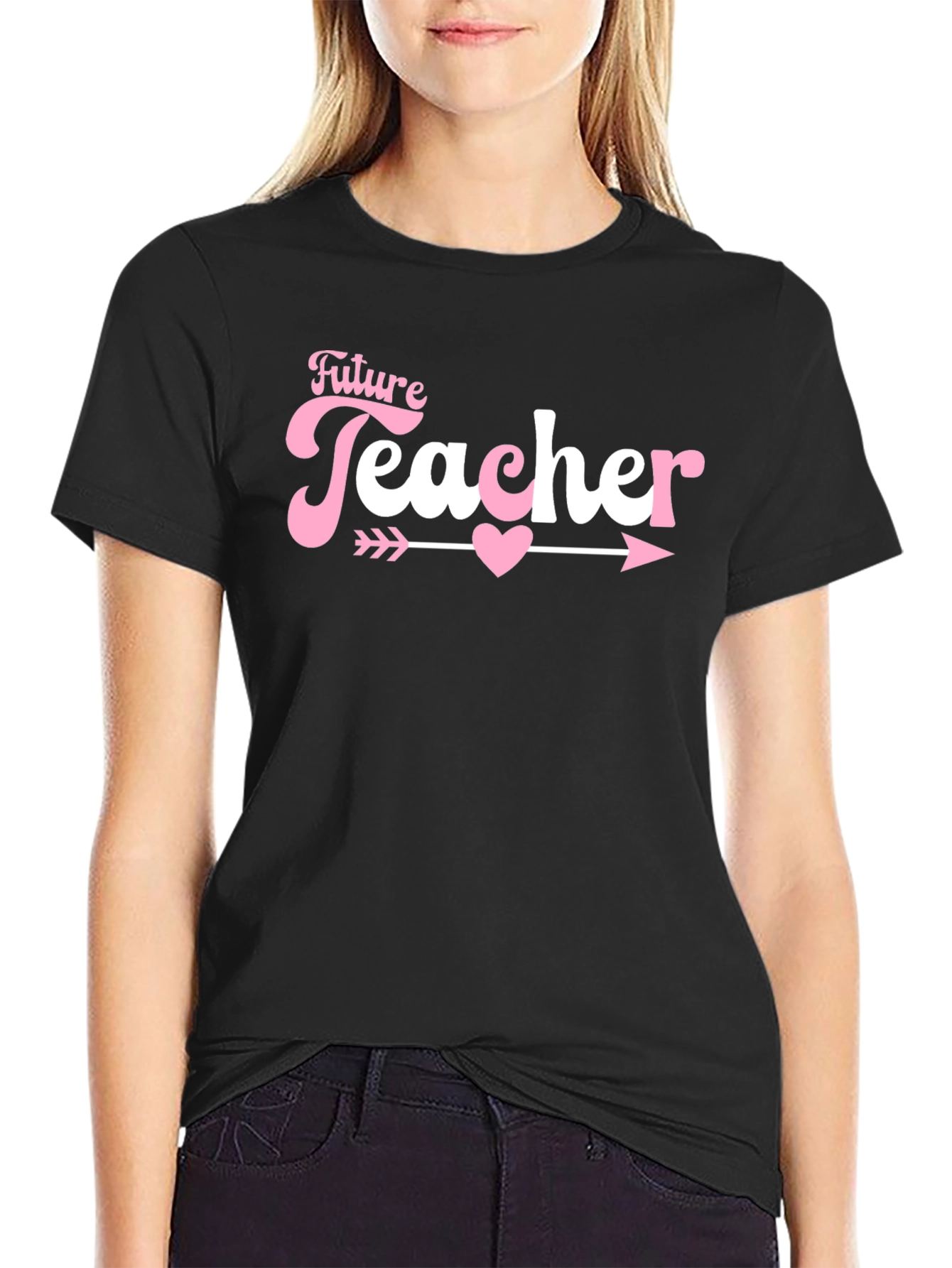 Future Teacher Graphic Tee - Cute Design!