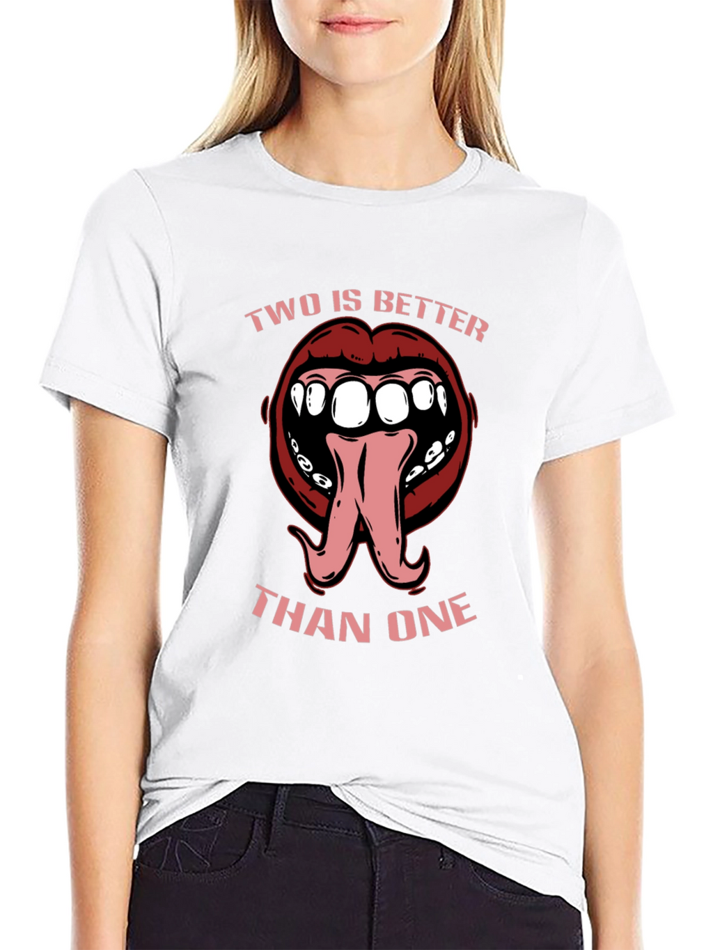 Two is Better Than One Graphic T-Shirt
