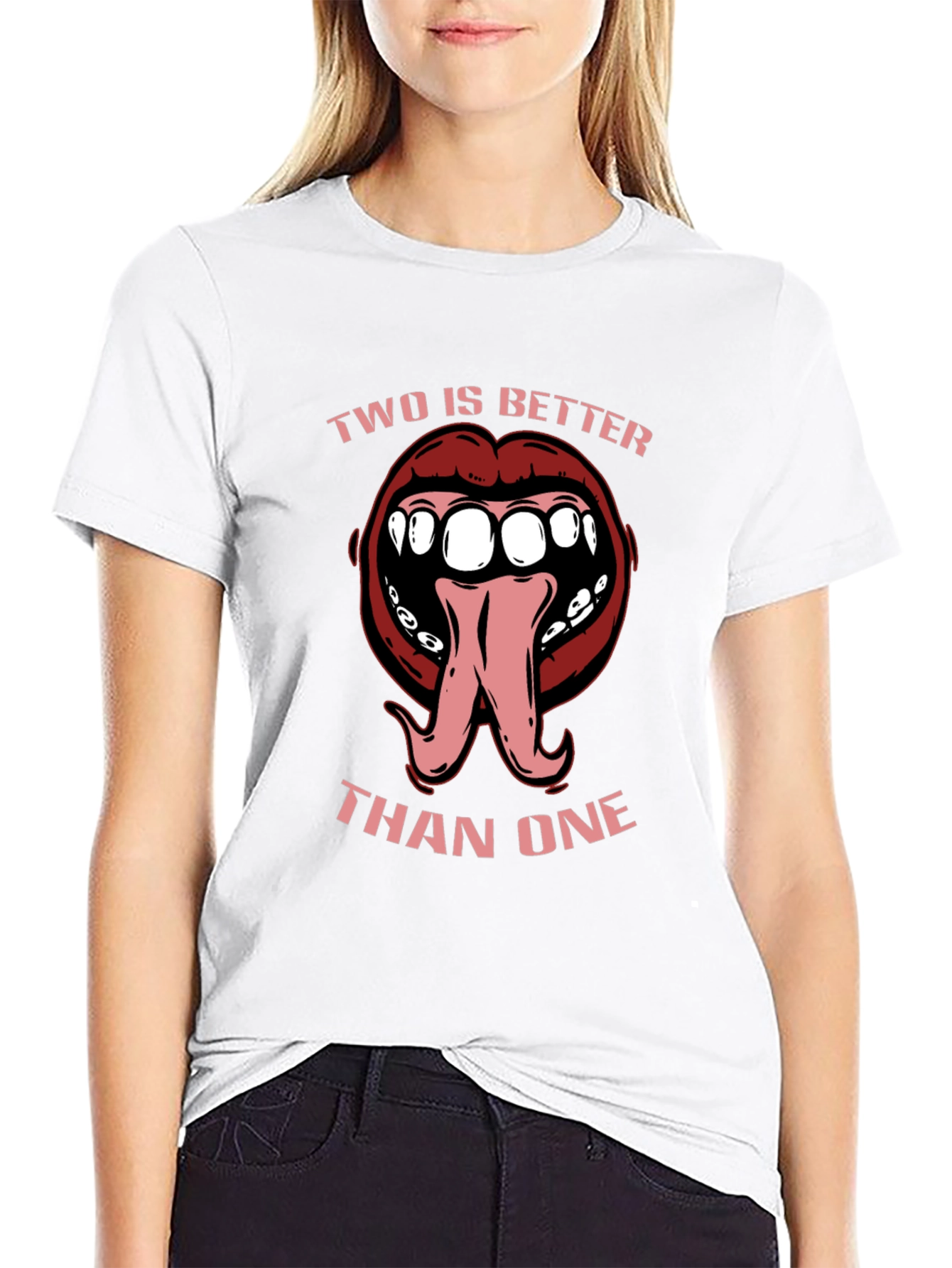 Two is Better Than One Graphic T-Shirt