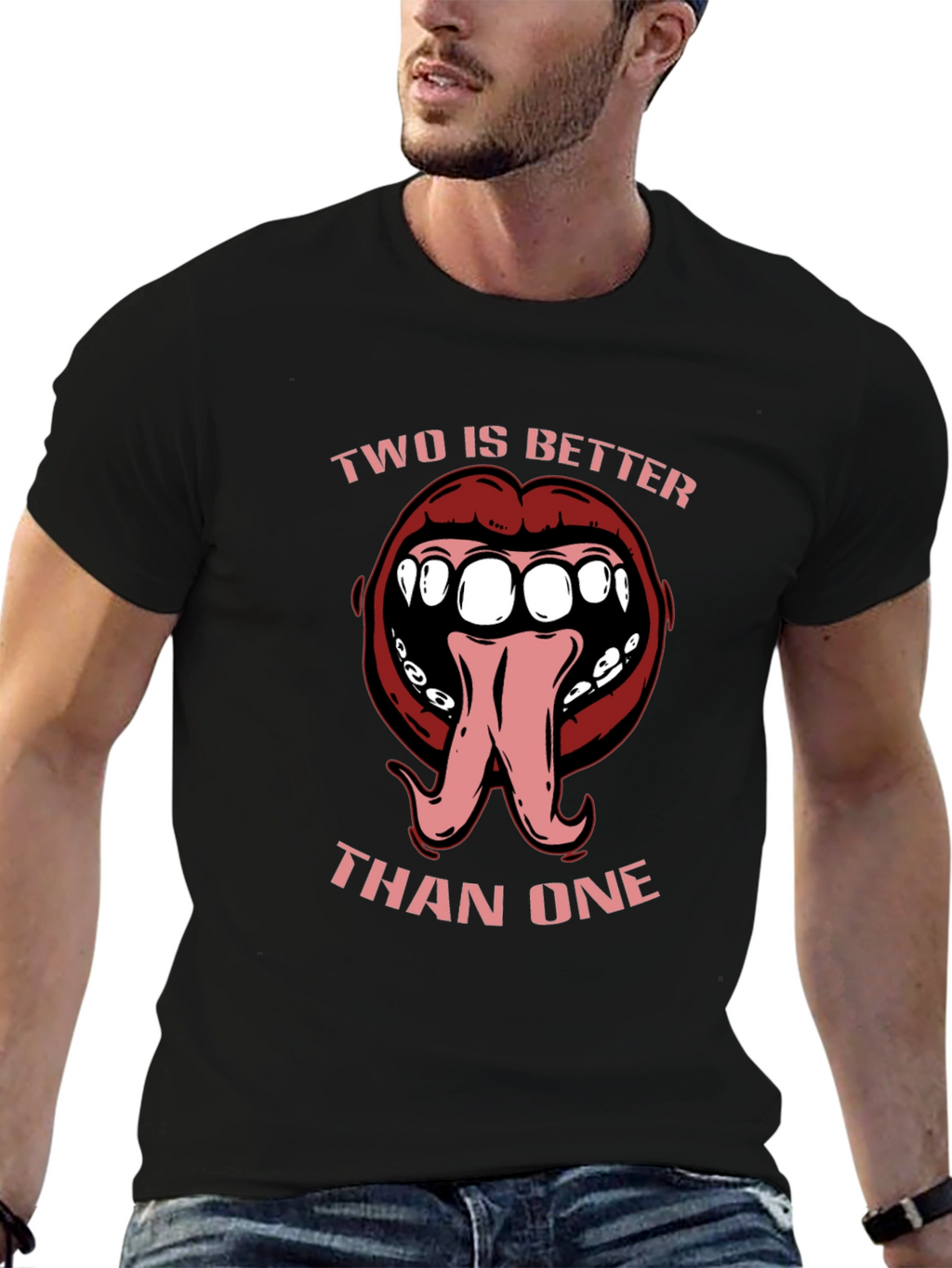 Two is Better Than One Graphic T-Shirt