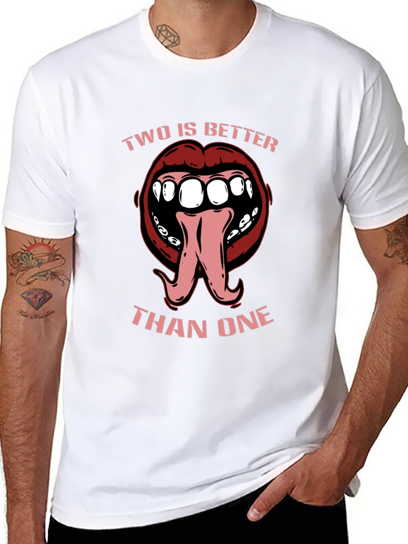 Two is Better Than One Graphic T-Shirt