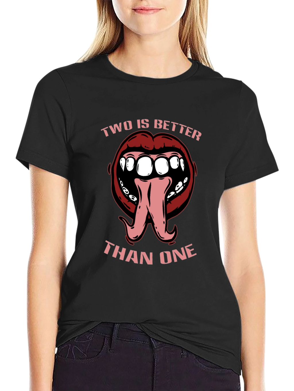 Two is Better Than One Graphic T-Shirt