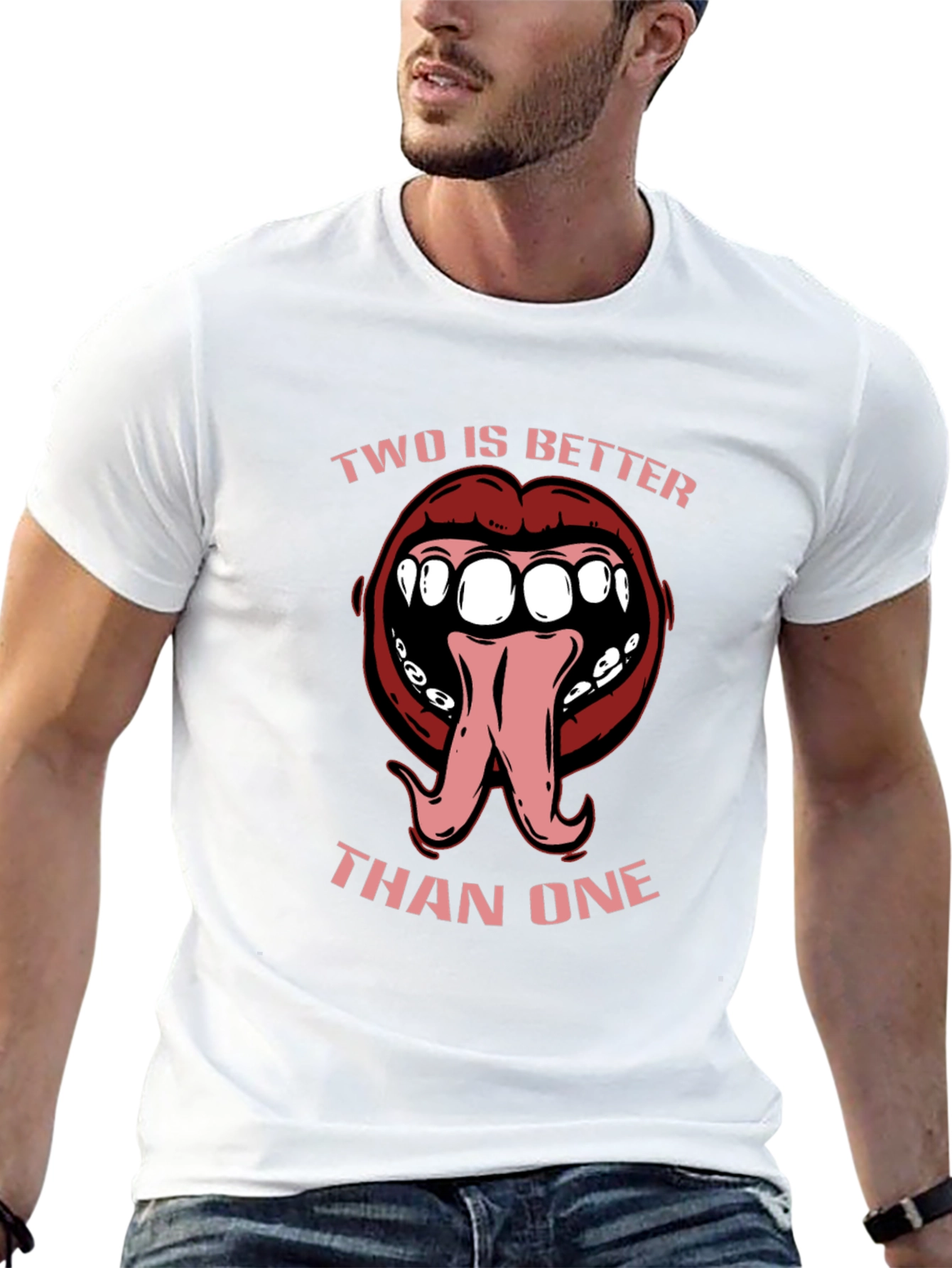 Two is Better Than One Graphic T-Shirt