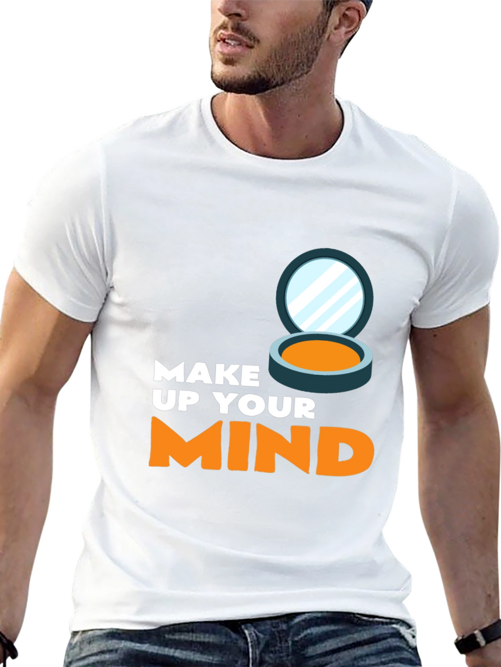 Make Up Your Mind Graphic Tee
