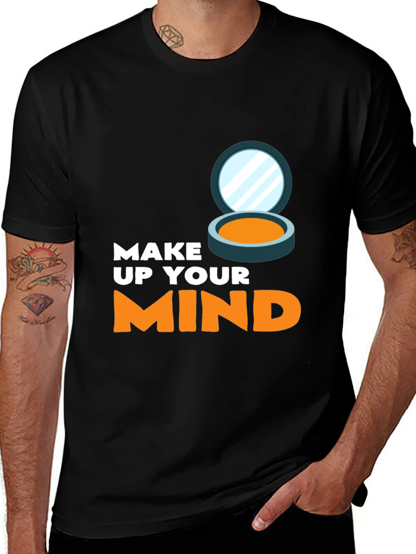Make Up Your Mind Graphic Tee