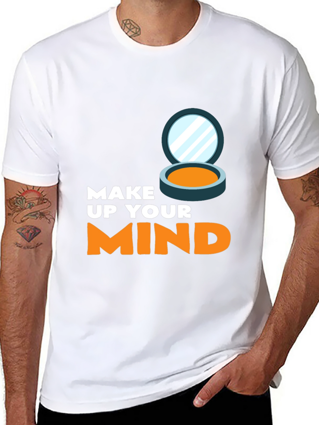 Make Up Your Mind Graphic Tee