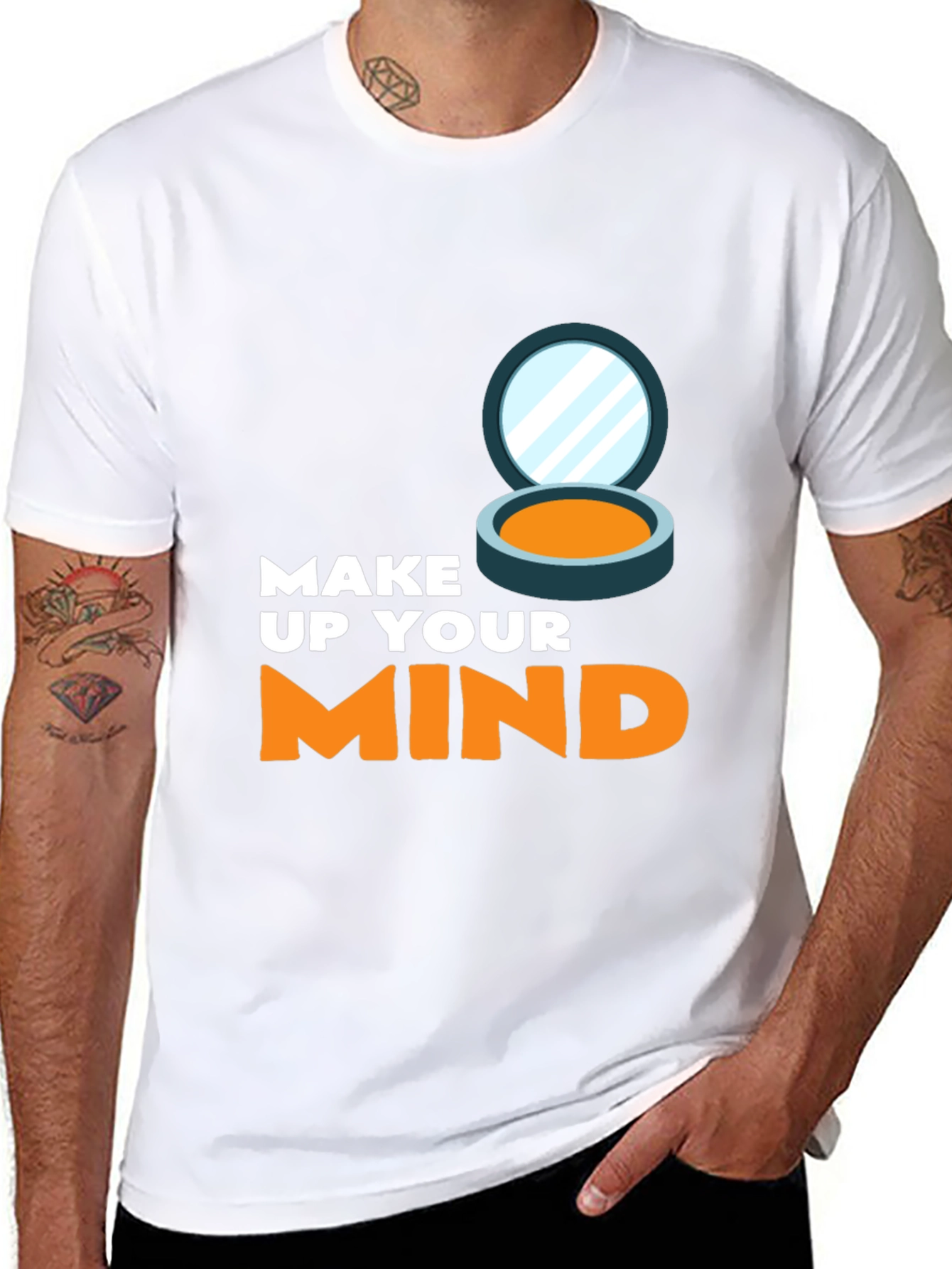 Make Up Your Mind Graphic Tee