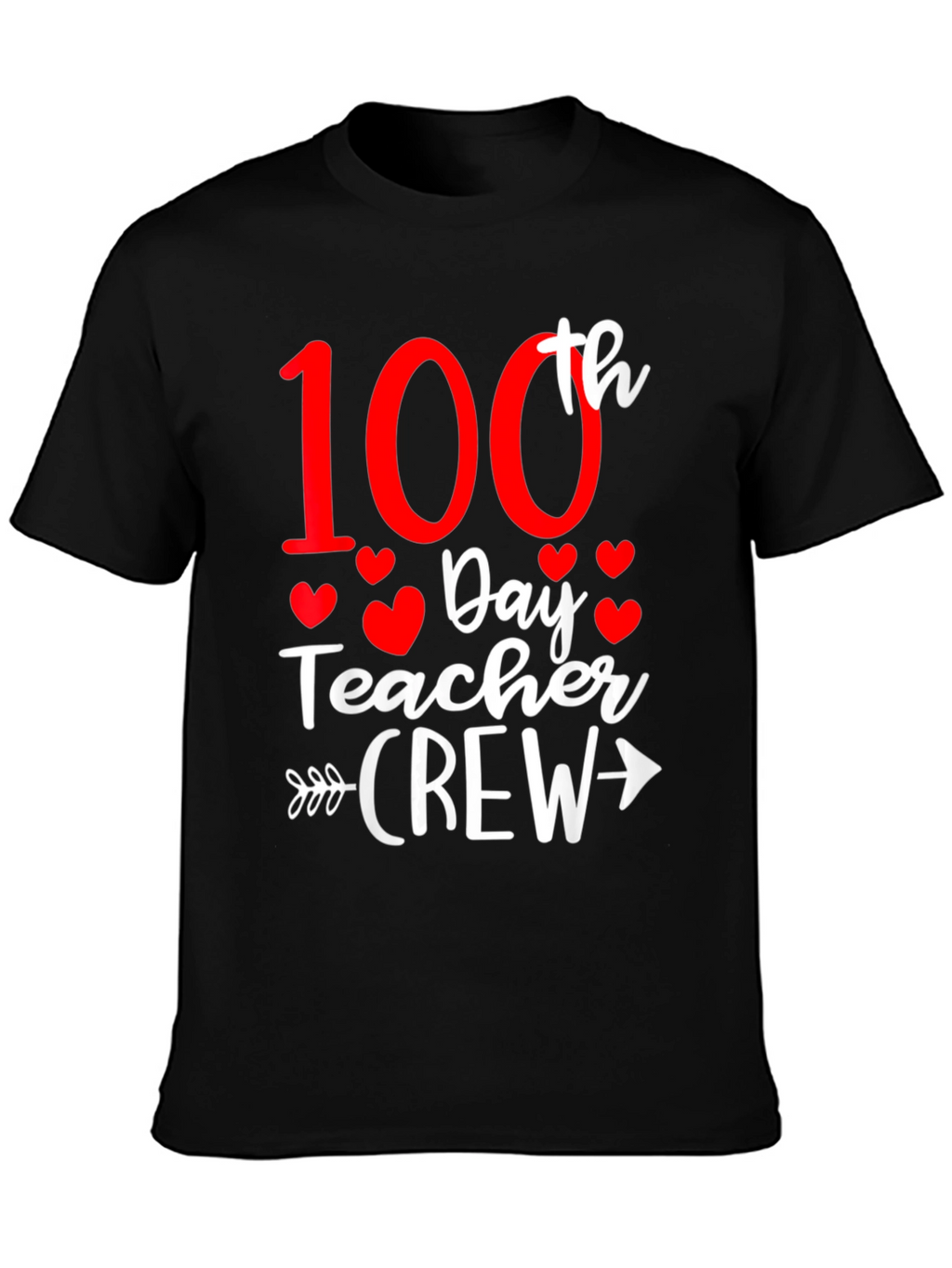 100th Day Teacher Crew T-Shirt