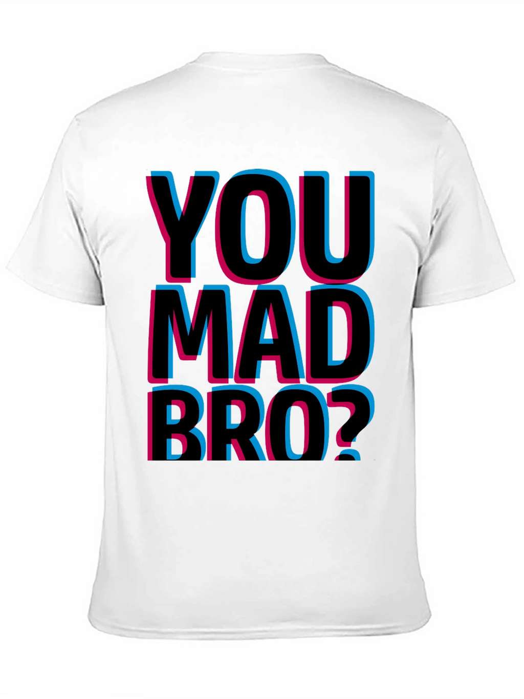 You Mad Bro? Graphic T-Shirt - Black