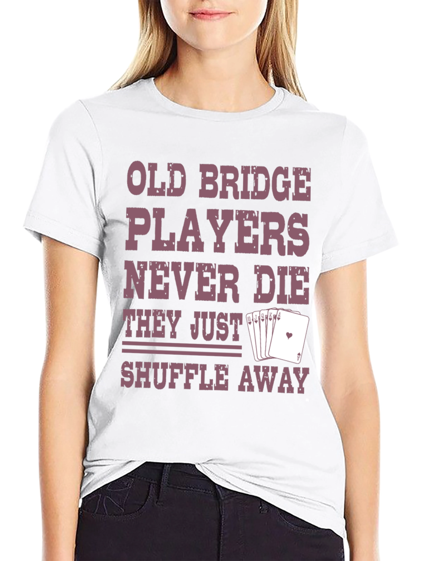 Old Bridge Players T-Shirt - Shuffle Away Funny Tee