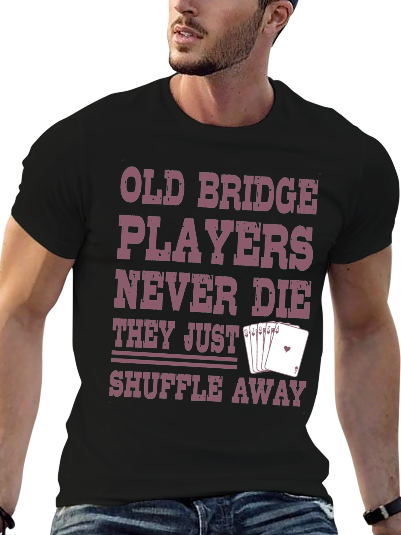 Old Bridge Players T-Shirt - Shuffle Away Funny Tee