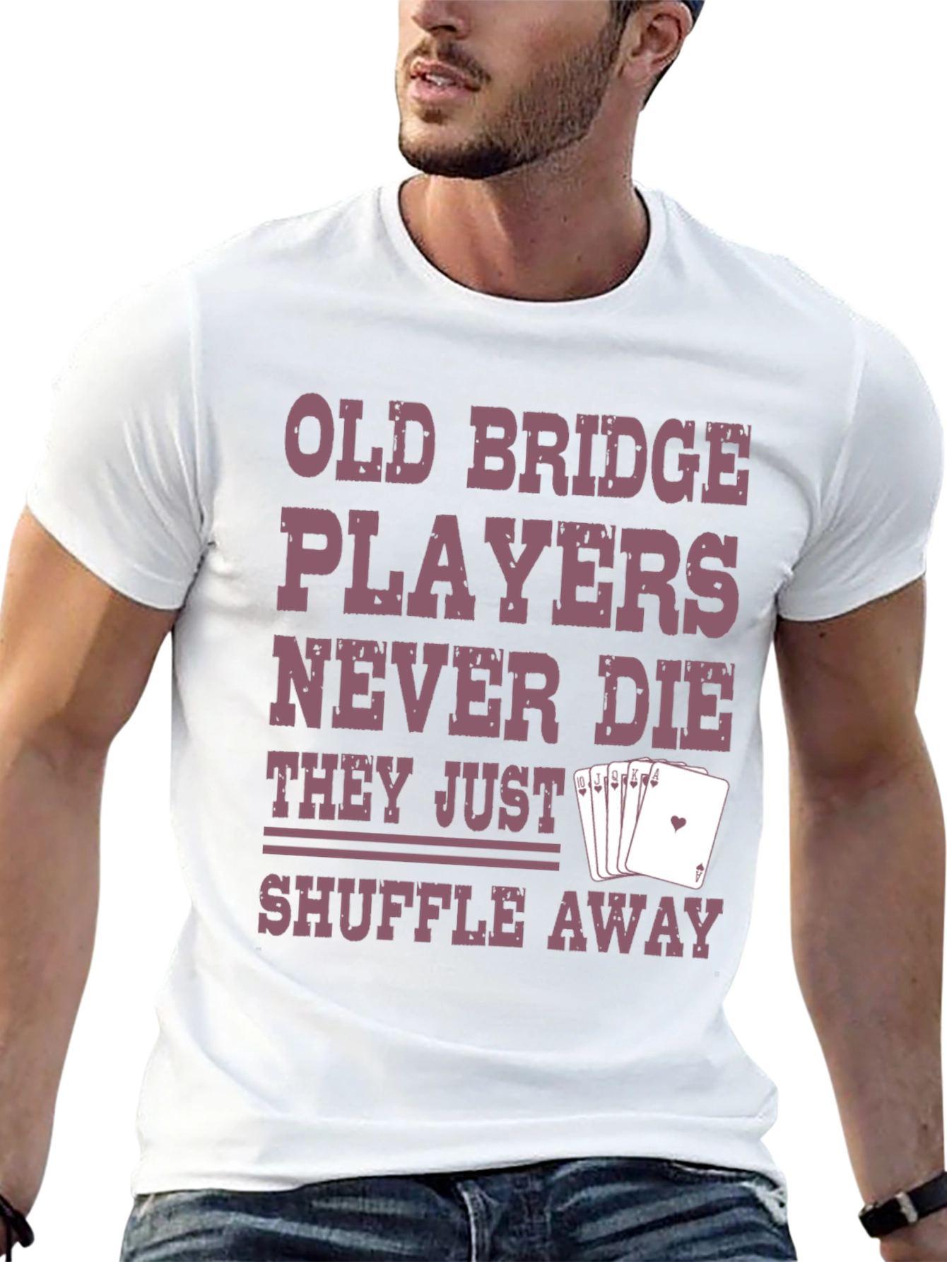 Old Bridge Players T-Shirt - Shuffle Away Funny Tee