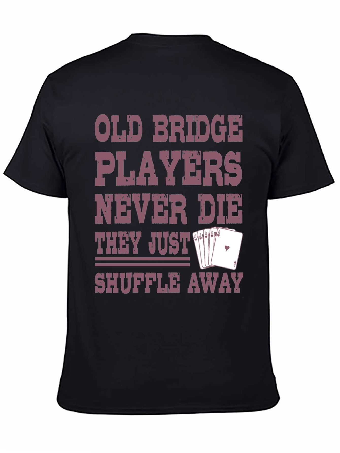 Old Bridge Players T-Shirt - Shuffle Away Funny Tee