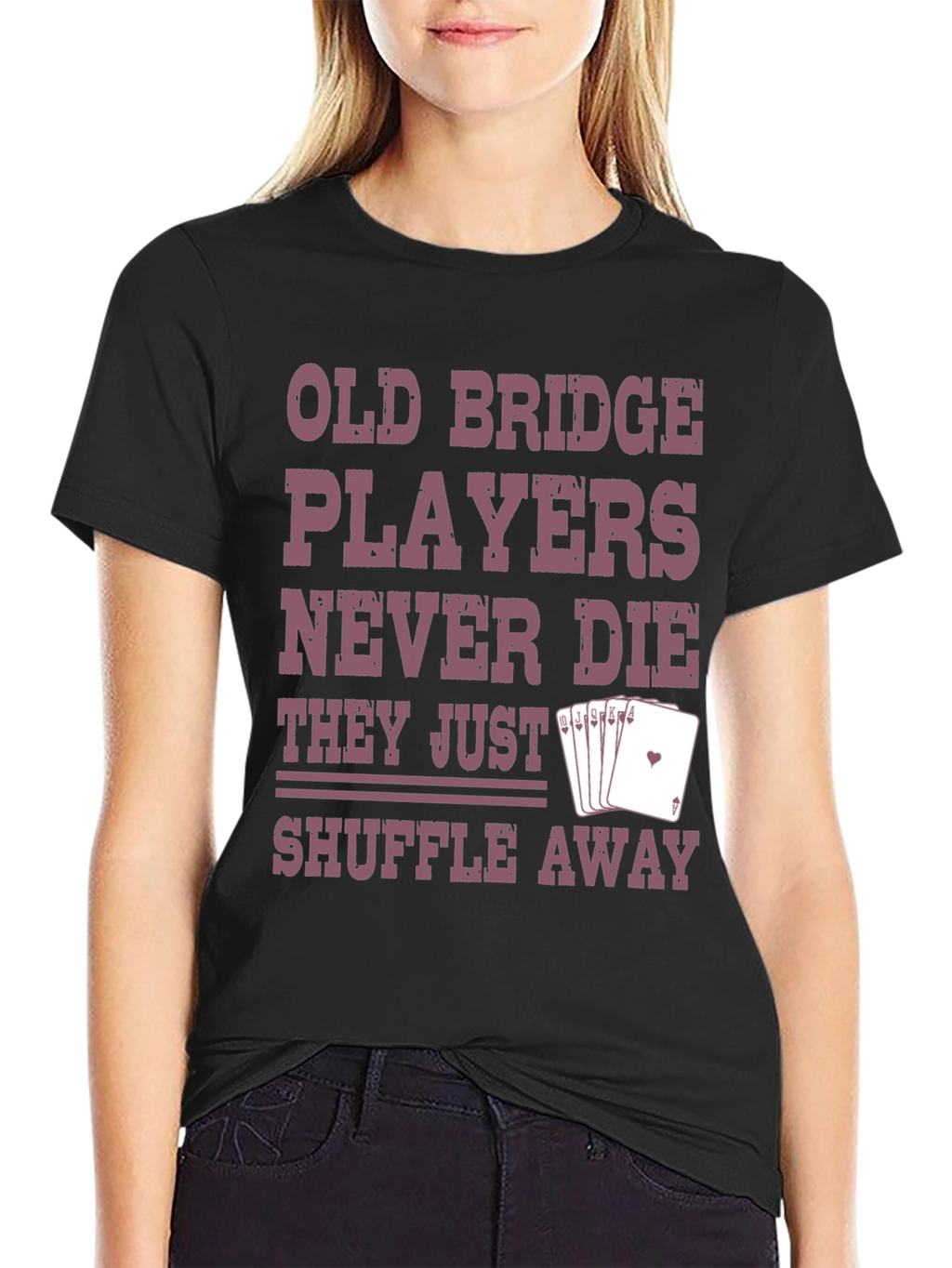 Old Bridge Players T-Shirt - Shuffle Away Funny Tee