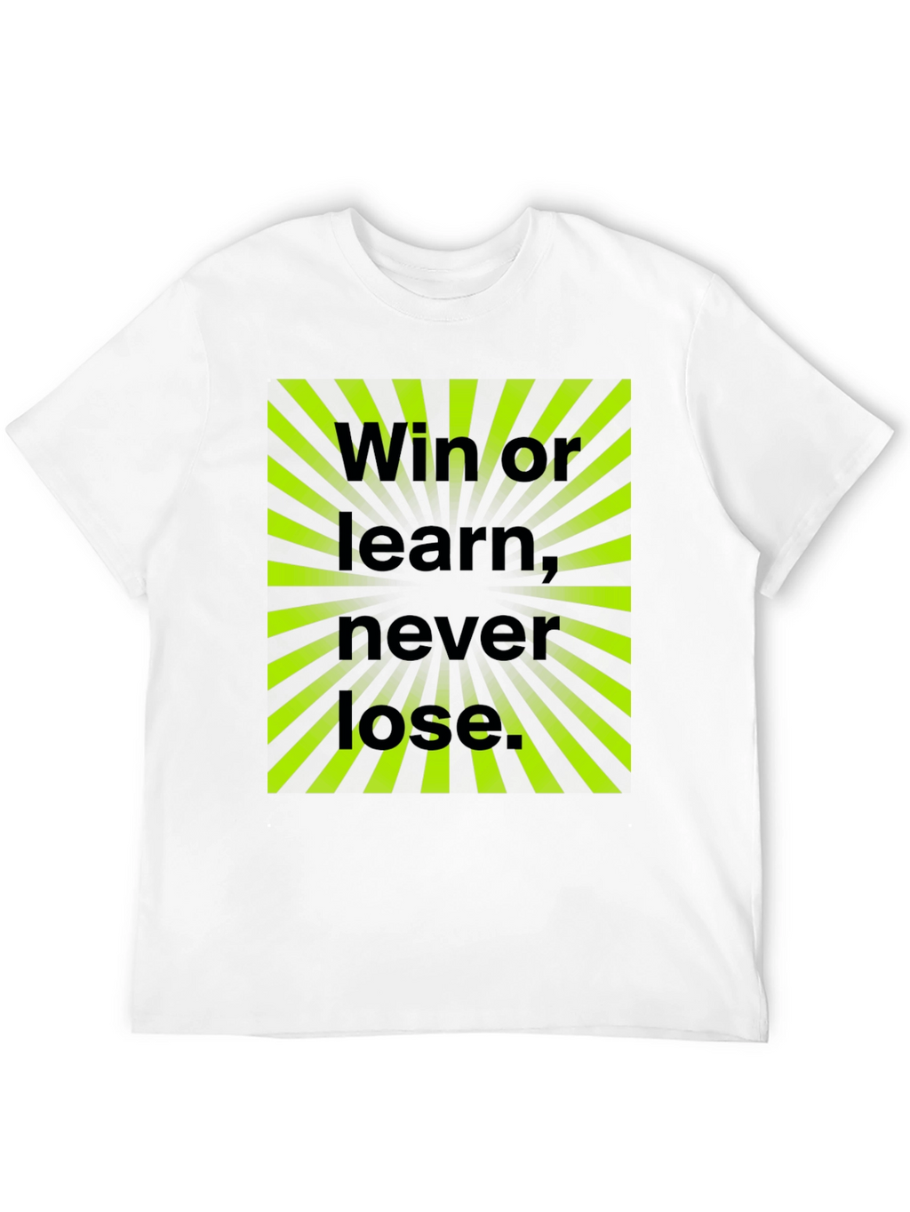 Win or Learn Mens Graphic Tee