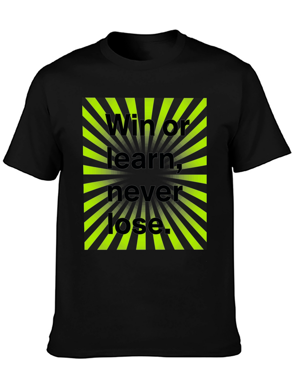 Win or Learn Mens Graphic Tee