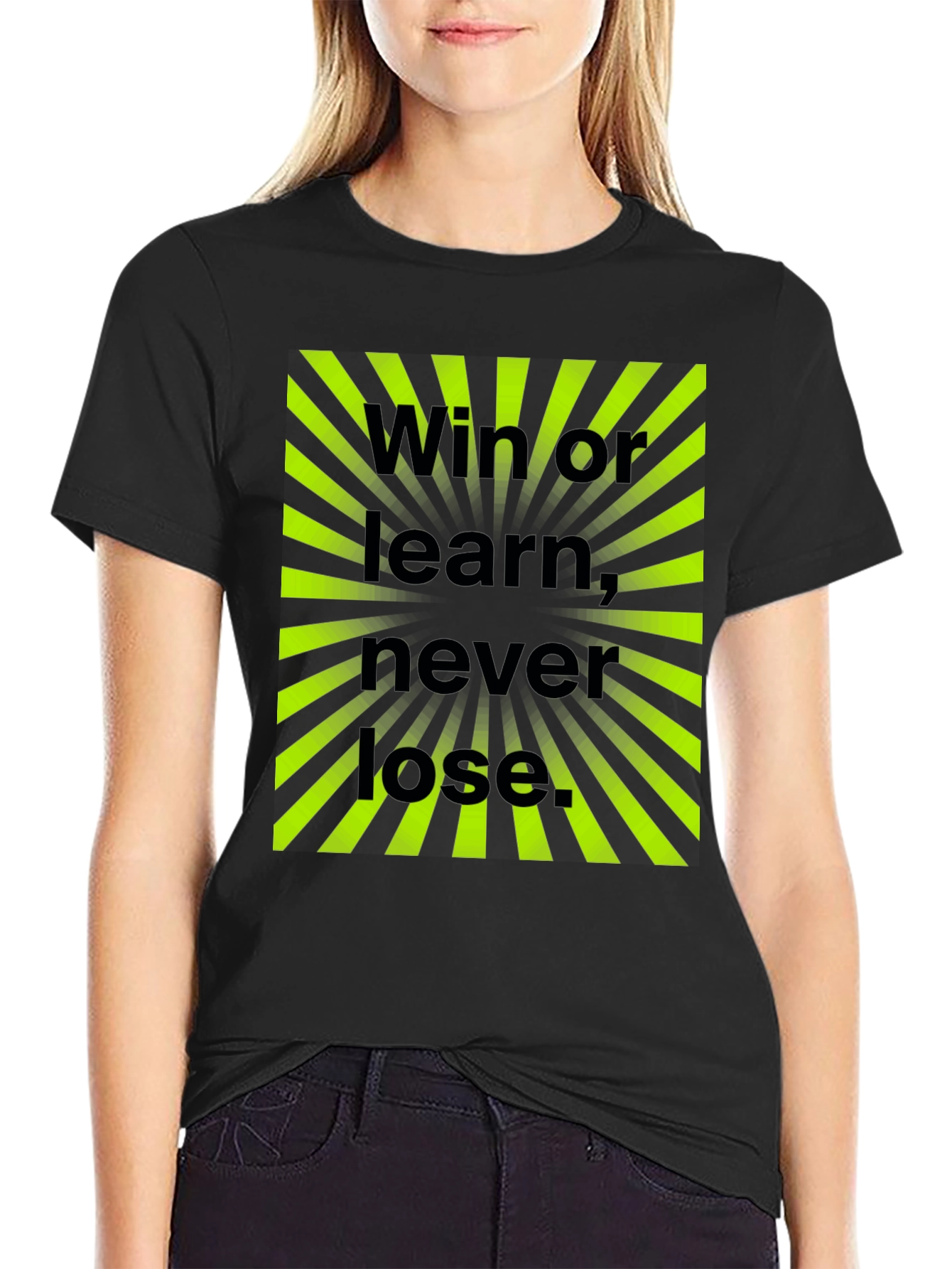 Win or Learn Mens Graphic Tee