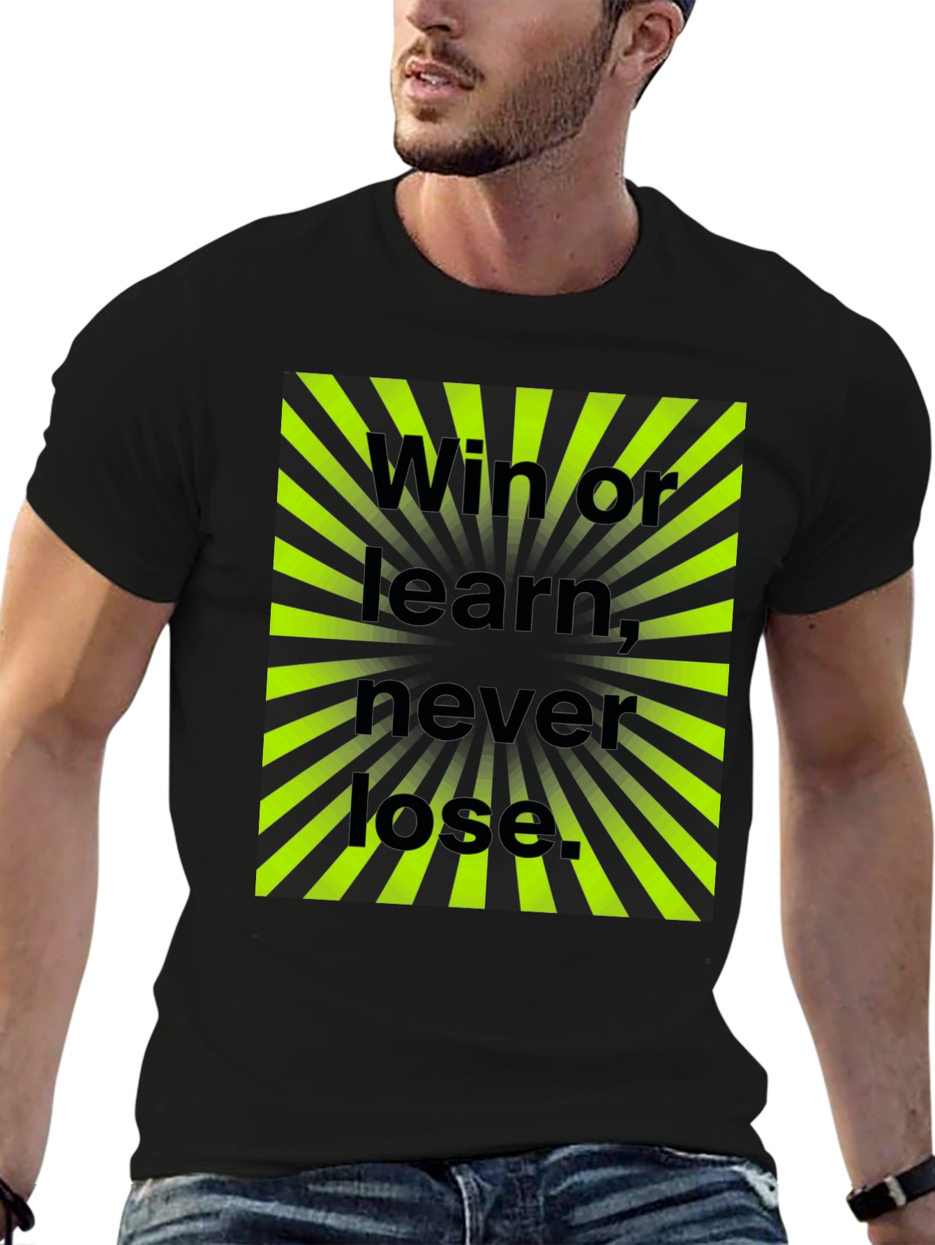 Win or Learn Mens Graphic Tee