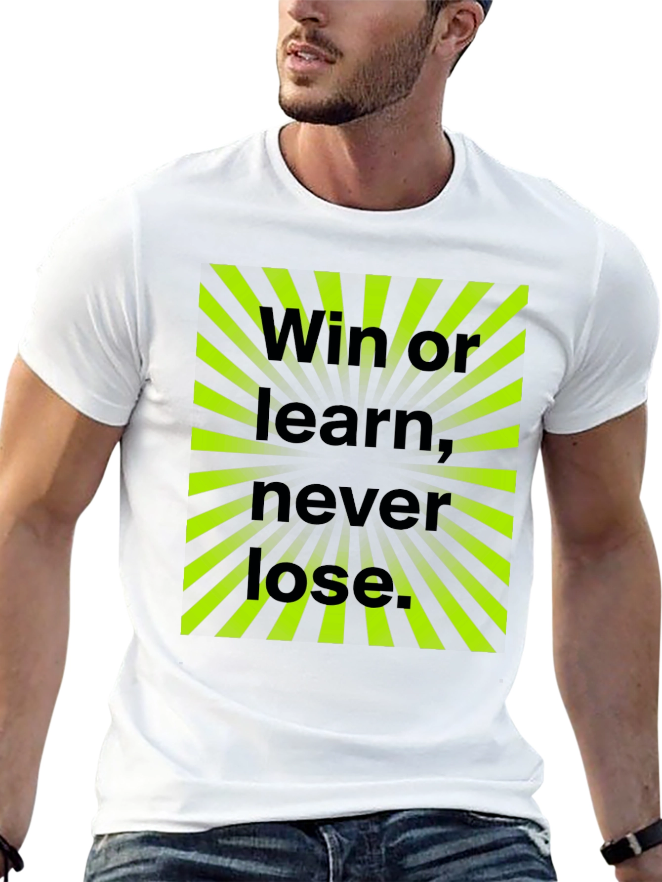 Win or Learn Mens Graphic Tee