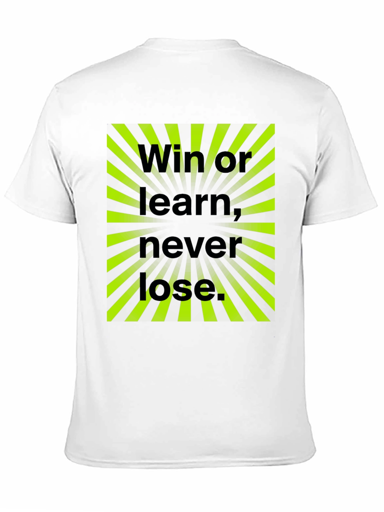 Win or Learn Mens Graphic Tee