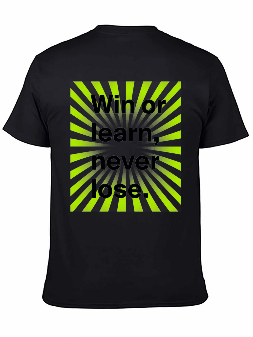 Win or Learn Mens Graphic Tee