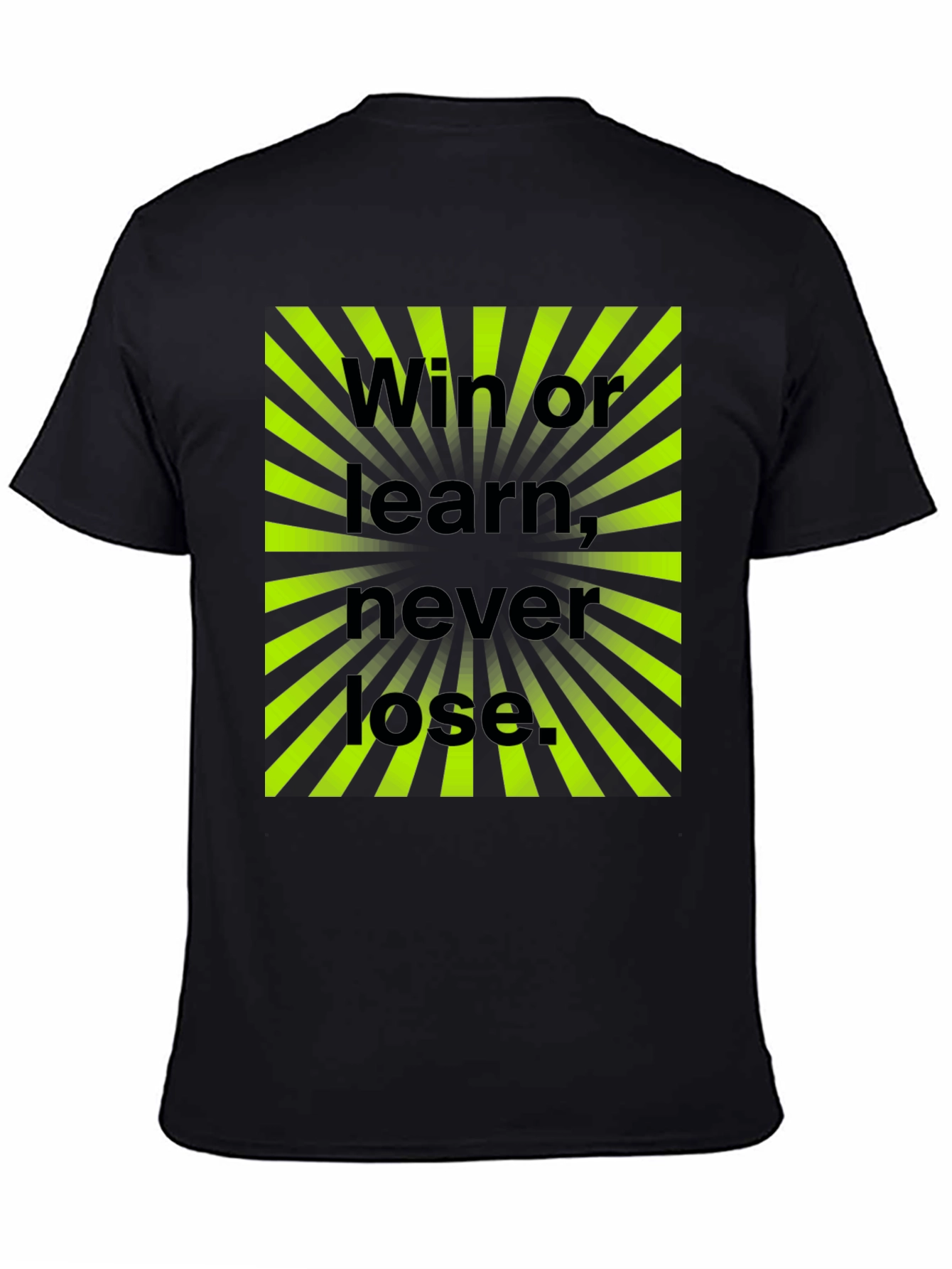 Win or Learn Mens Graphic Tee