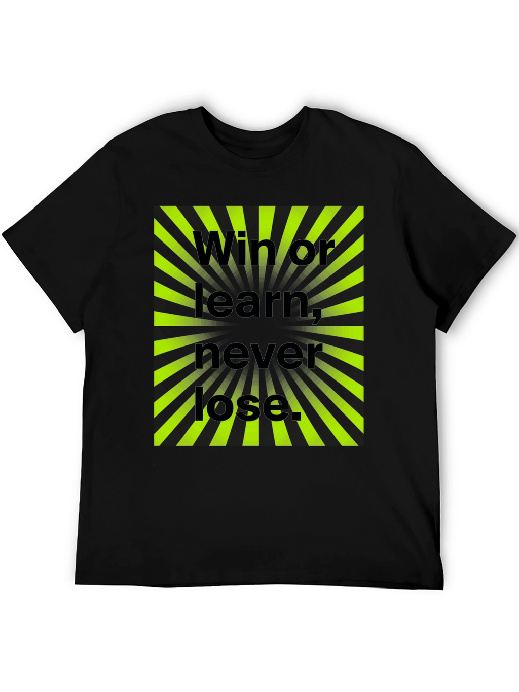 Win or Learn Mens Graphic Tee