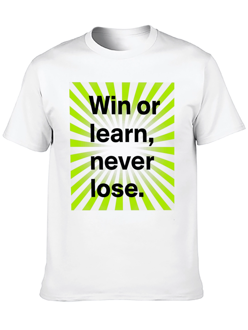 Win or Learn Mens Graphic Tee